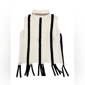 Derek Lam 10 Crosby wool turtle neck sweater tank top